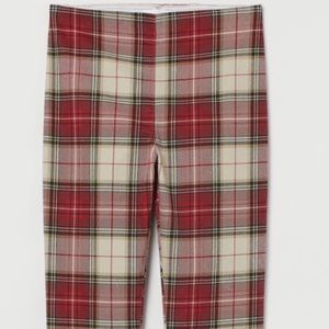 Plaid Super Slim-Fit Pants